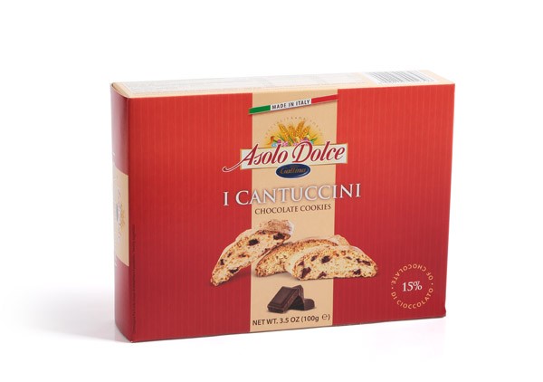 Cantucci con gocce di cioccolato  Il Pasticcere Fiorentino - produzione e vendita - Cantucci al cioccolato Il Pasticcere Fiorentino by Asolo Dolce